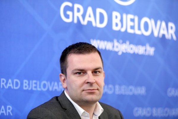 Dario Hrebak, gradonačelnik Bjelovara