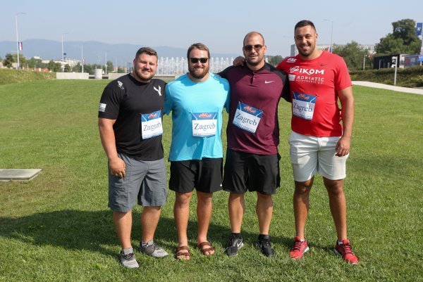 Konferencija za novinare s bacačima kugle povodom Hanžekovićevog memorijala