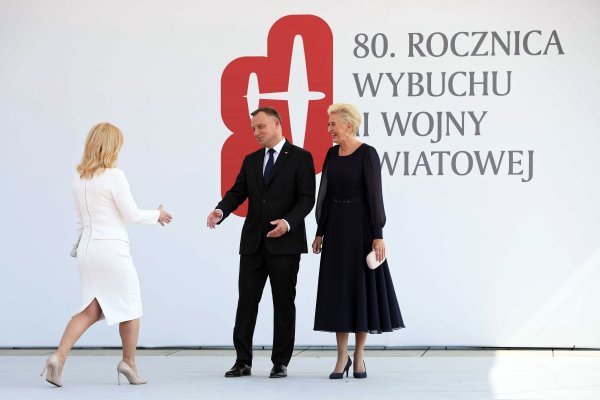 Kolinda Grabar-Kitarović i predsjednik Poljske Andrzej Duda i njegova supruga Agata Kornhauser-Duda