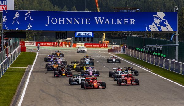 Start utrke za VN Belgije