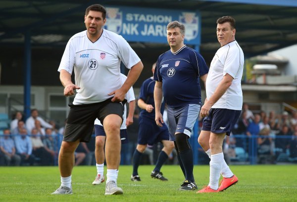 Andrej Plenković i Damir Škaro (desno)