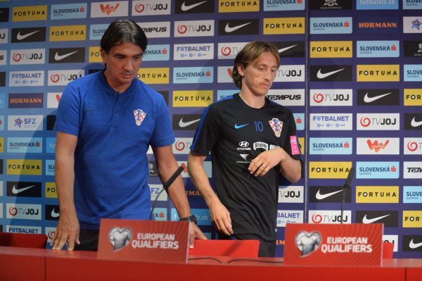 Konferencija Zlatka Dalića i Luke Modrića uoči utakmice protiv Slovačke