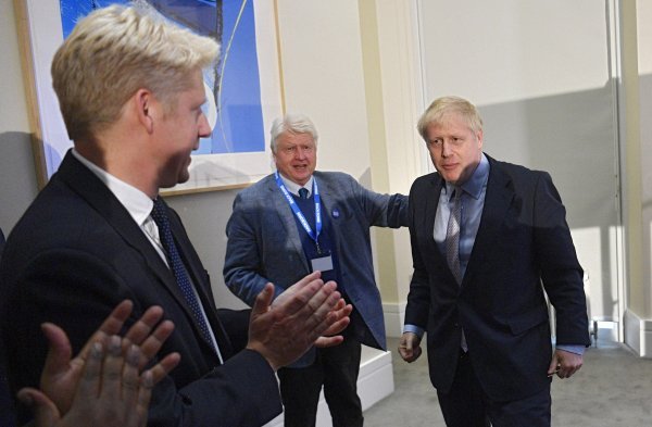 Jo Johnson, Stanley Johnson i Boris Johnson