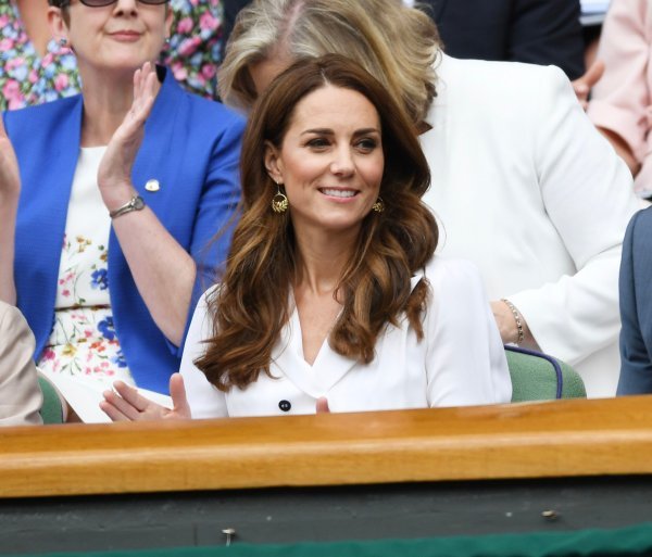 Kate Middleton na Wimbledonu