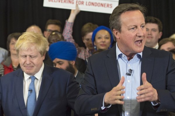 Boris Johnson i David Cameron