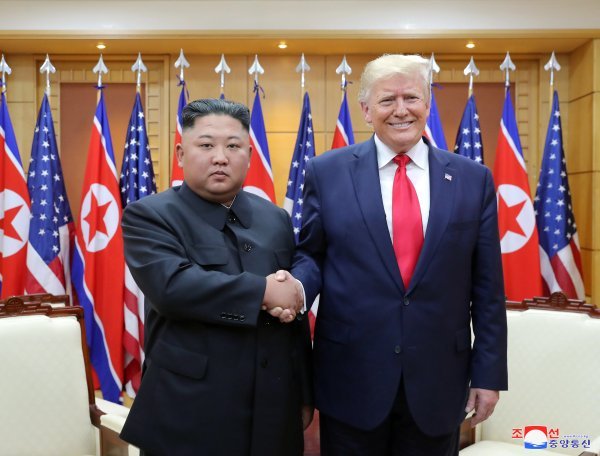 Kim Jong Un i Donald Trump