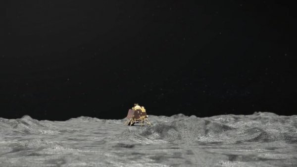 Indijski lander Vikram trebao je u subotu meko prizemljiti na Mjesečevu južnom polu