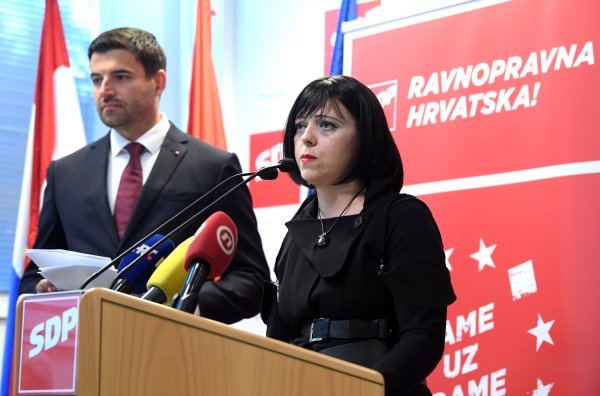 Davor Bernardić i Mirela Holy