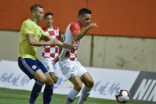 Hrvatska - Škotska, U-21, Nikola Moro