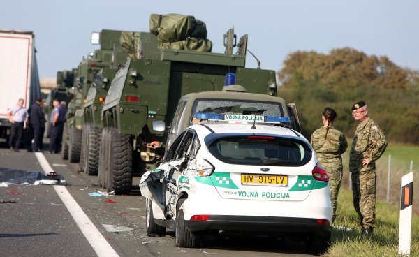 Poginuo vojni policajac