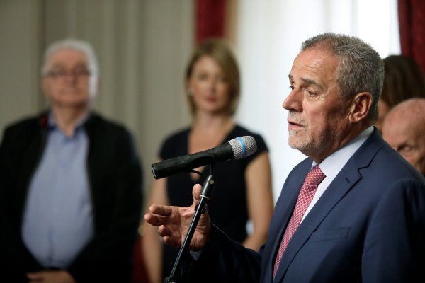 Milan Bandić  primio nogometaše GNK Dinamo