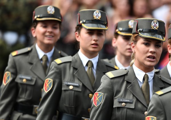 Beograd: Svečanost povodom promocije najmlađih oficira Vojske Srbije