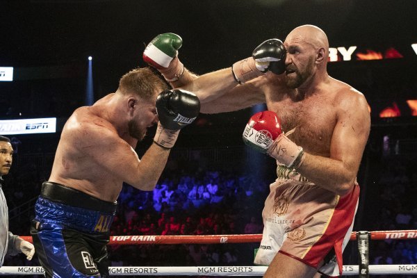 Tyson Fury i Otto Wallin