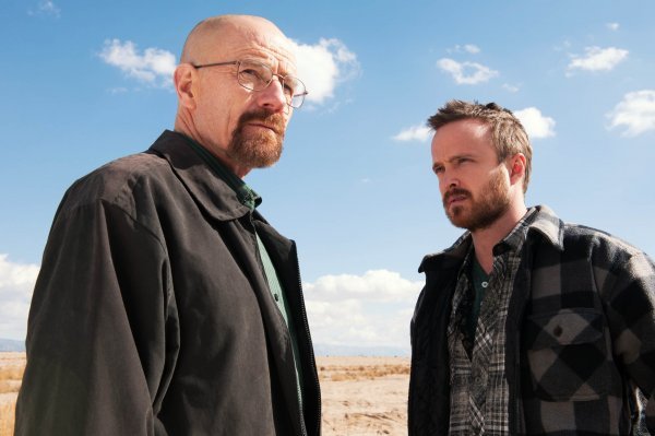 Walter White (Bryan Cranston) i Jesse Pinkman (Aaron Paul) u seriji 'Breaking Bad'