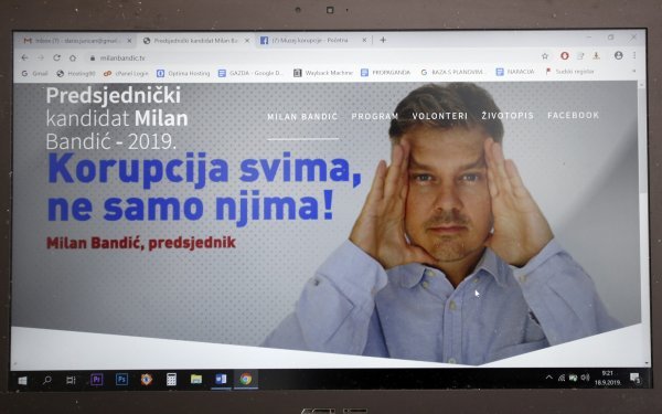 Dario Juričan kao Milan Bandić