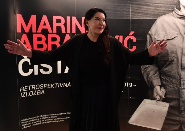 Beograd: Održana konferenciju za medije Marine Abramović povodom otvorenja izložbe "Čistač"