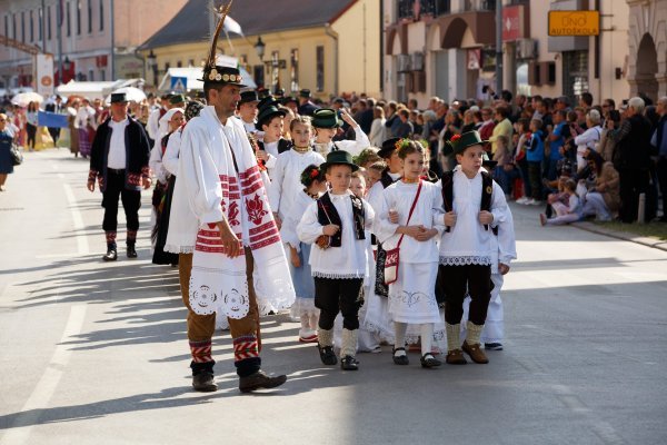 Vinkovci: Svečani mimohod sudionika 54. Vinkovačkih jeseni