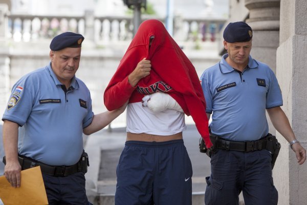 Privođenje Aleksandra Cupaća 2014.