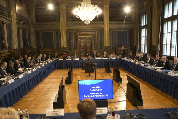 Sastanak finske vlade s predsjednicima političkih stranaka iz Europskog parlamenta radi upoznavanja s prioritetima finskog predsjedanja.
