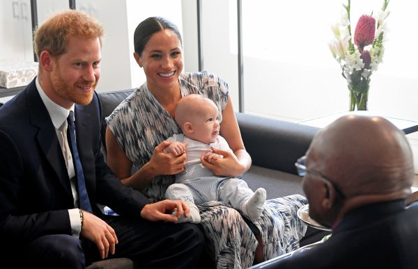 Meghan Markle, princ Harry i Archie