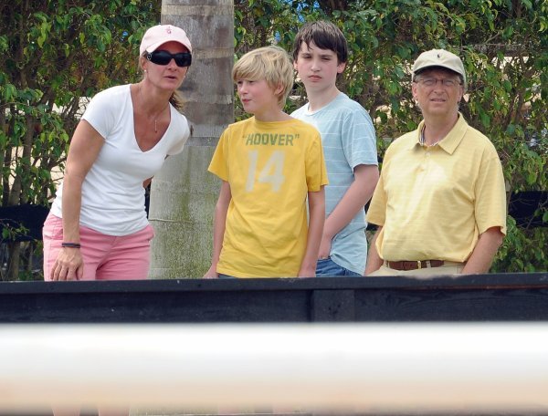 Bill i Melinda Gates sa sinom Roryjem