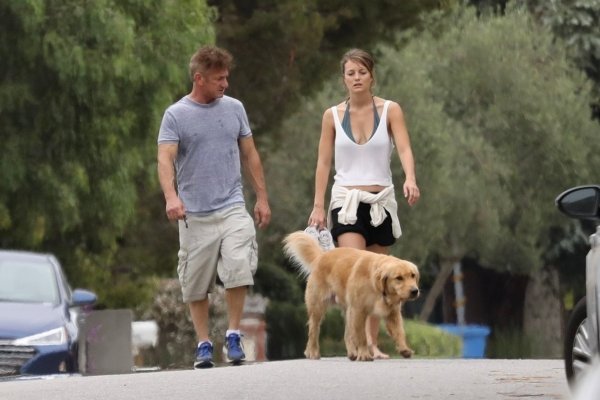 Sean Penn i Leila George