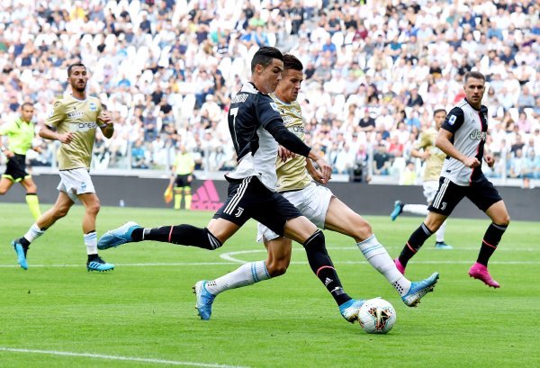 Juventus (Cristiano Ronaldo) - SPAL (Arkadiusz Reca)