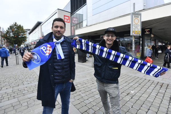 Navijači Dinama u Manchester Cityju
