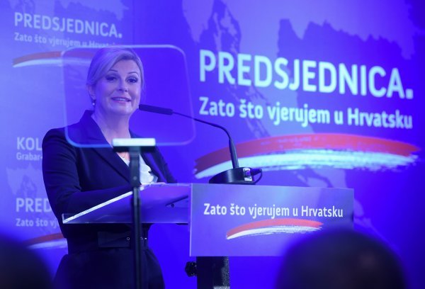 Kolinda Grabar Kitarović objavila je kandidaturu za još jedan mandat