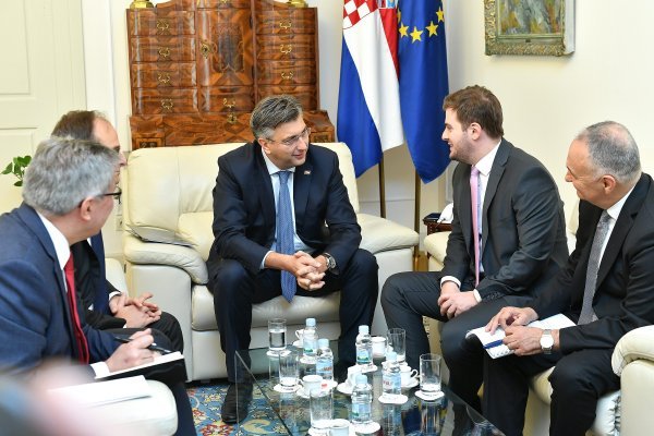 Andrej Plenković i Gent Cekaj