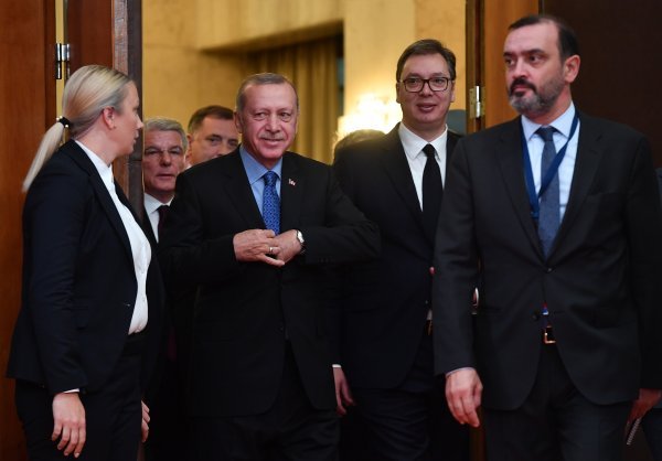 Recep Tayyip Erdogan i Aleksandar Vučić