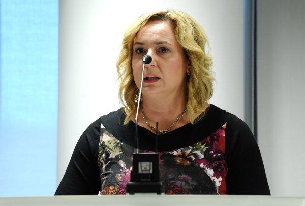 Sanja Šprem, predsjednica Sindikata hrvatskih učitelja