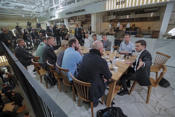 Rekordna press konferencija Volodimira Zelenskog