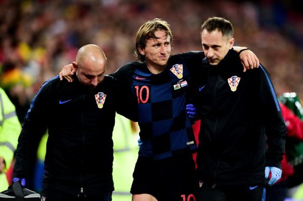 Luka Modrić Wales-Hrvatska ozljeda