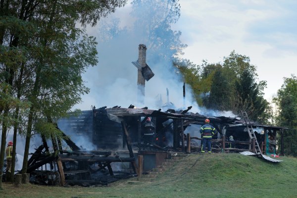 Izgorio Orlov put u Baranji