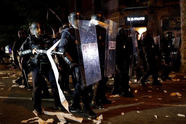 Sukobi prosvjednika u Barceloni