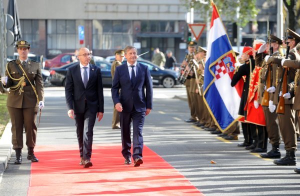 Ministar obrane Republike Slovenije Karl Erjavec u posjetu MORH-u