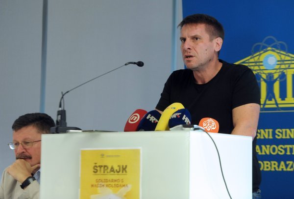 Konferencija za medije Nezavisnog sindikata znanosti i visokog obrazovanja