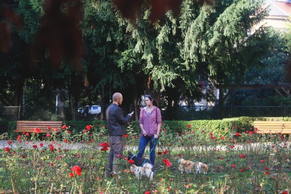 Saša Španović u razgovoru s Lukom Filipovićem