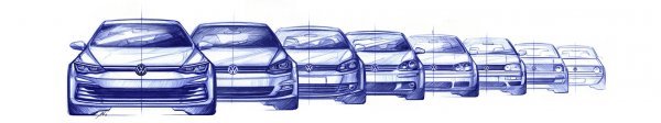 Osam generacija VW Golfa