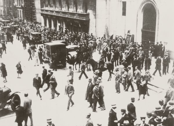 Crni četvrtak, Njujorška burza