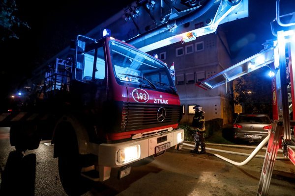 Požar u zgradi u ulici Horvata Kiša