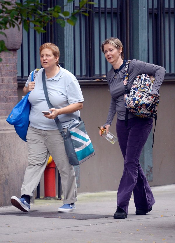 Cynthia Nixon i Christine Marinoni