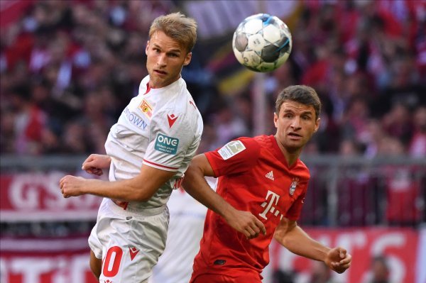 Bayern (Thomas Mueller) - Union Berlin (Sebastian Andersson)