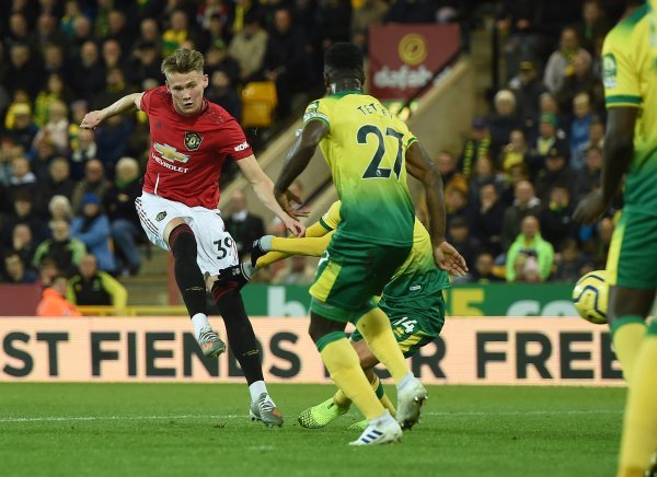 Norwich - Manchester United (Scott McTominay)