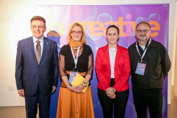 Luka Burilović, Ivana Nikolić Popović; Nina Obuljen Koržinek i Philippe Kern