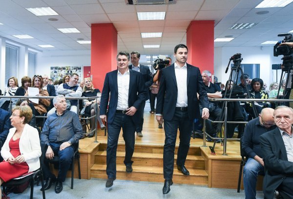 Zoran Milanović i Davor Bernardić