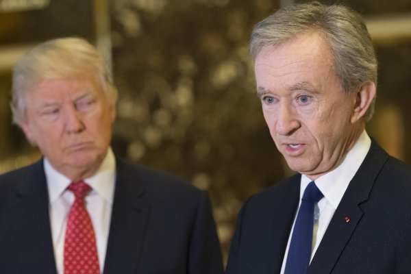 Bernard Arnault i Donald Trump