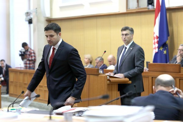 Davor Bernardić i Andrej Plenković