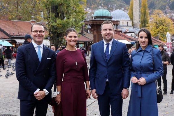 Princeza Victoria i princ Daniel u Sarajevu